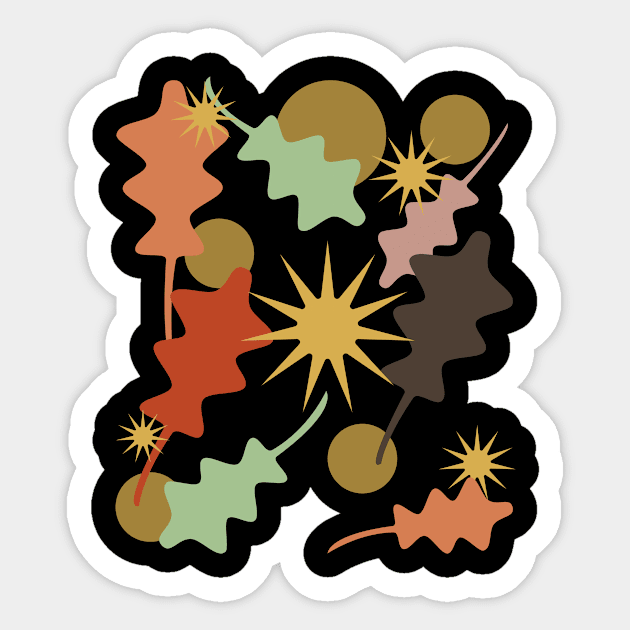 Fall leaves Sticker by Nice Surprise